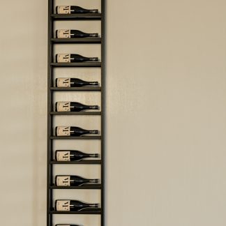VanFreichs Vinique eenbijtwaalf lang wijnrek voor aan de muur